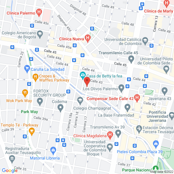 Mapa de Distribuidora Alonso S.A.S.