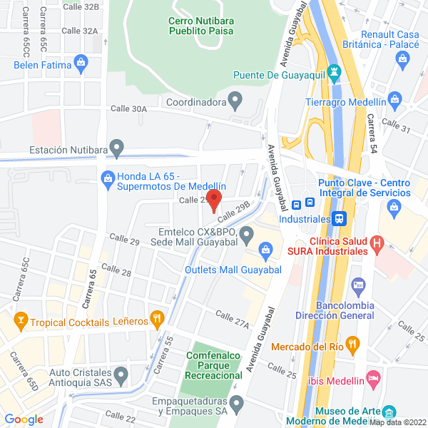 Mapa de Tubular Para Esponjas. Lider Aseo Hogar