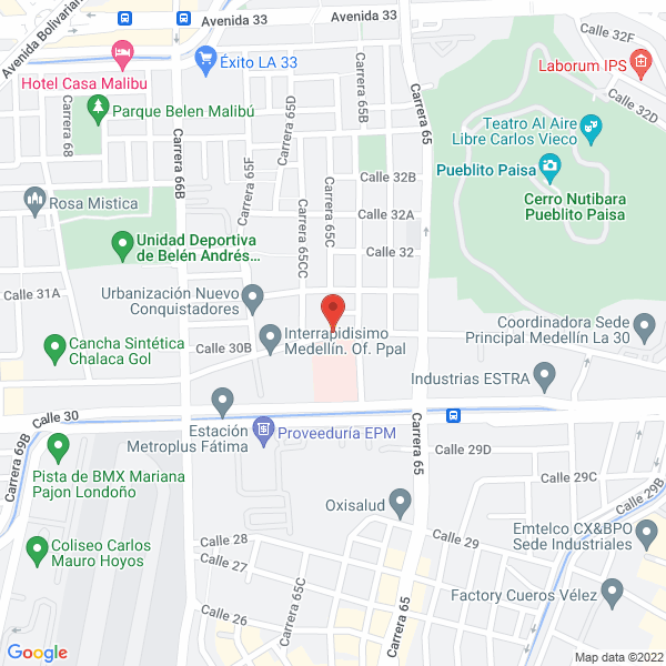 Mapa de C.D.A Bancautos