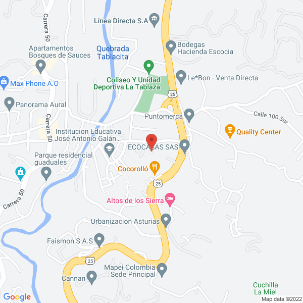 Mapa de Cobral