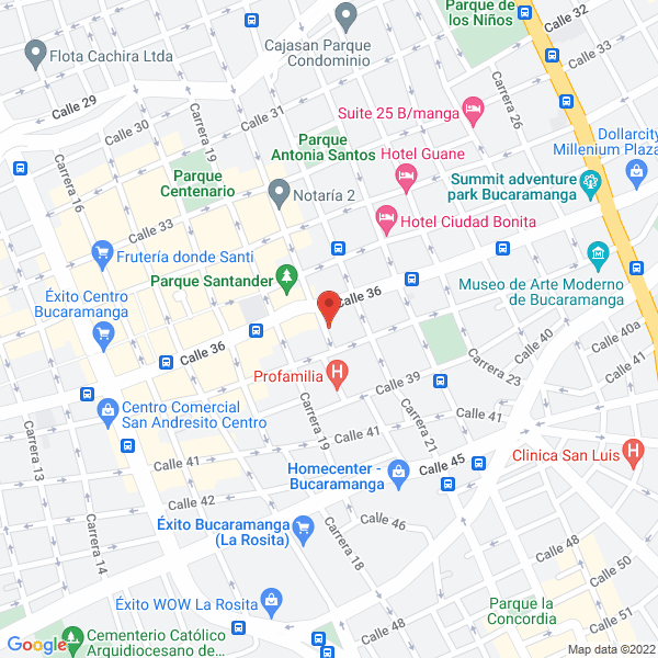 Map of Congregación Mariana
