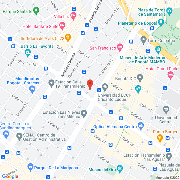Mapa de Import Express Sas