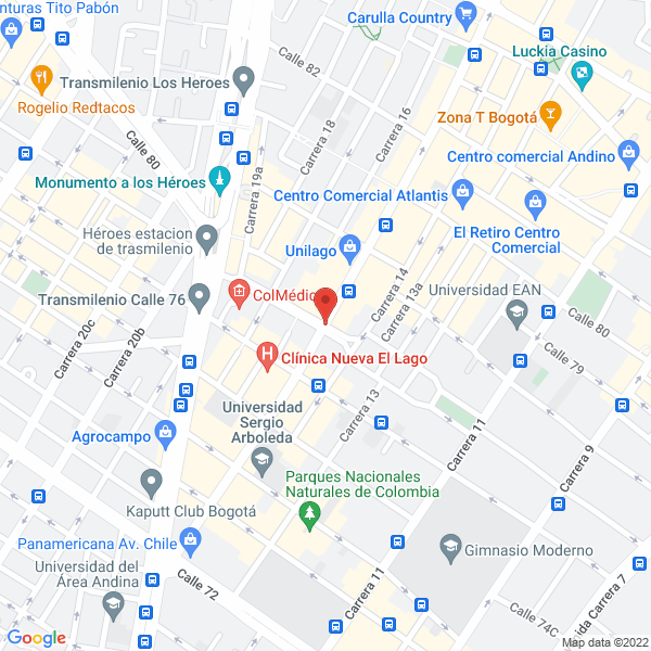 Mapa de Nsit S.A.S.
