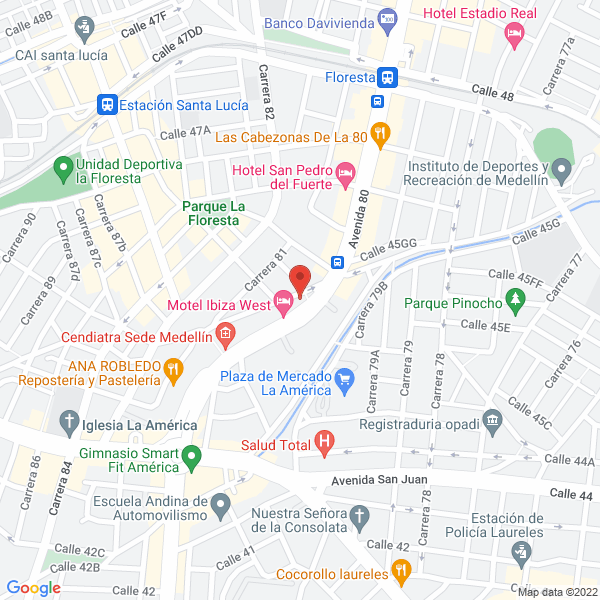 Mapa de Messengers S.A.S.