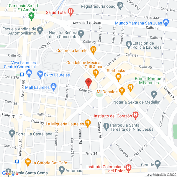 Mapa de Bless Handmade Style
