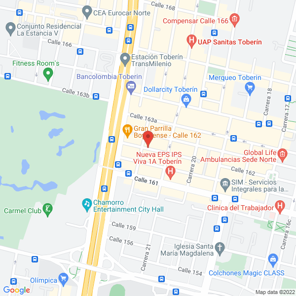 Mapa de Informatic Consulting Services S.A.S.