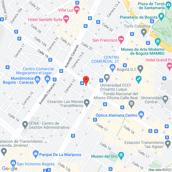 Mapa de Industrial De Eléctricos Romero