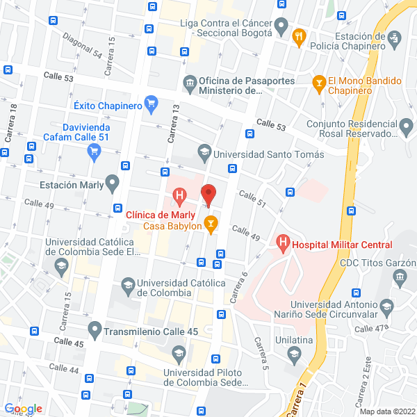 Mapa de Andromets