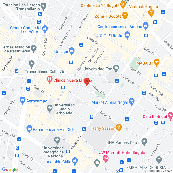 Mapa de Piénsalo Colombia Ltda.