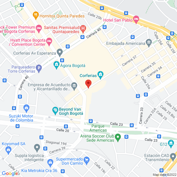 Mapa de Acería Proacero