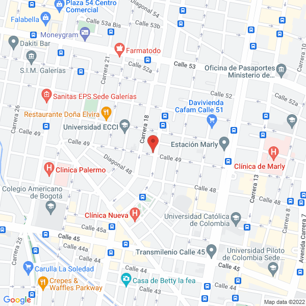 Mapa de Talleres Golgama Ltda.