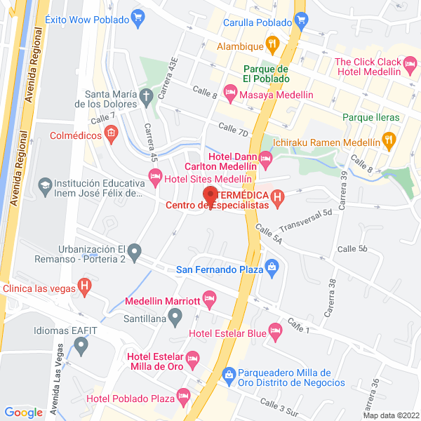 Mapa de Grupo San Remo