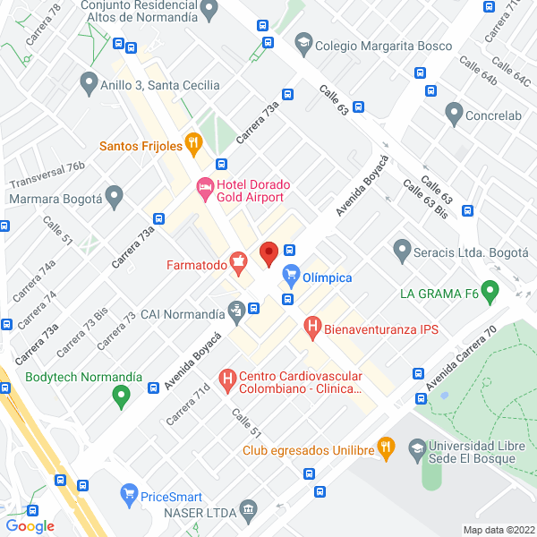 Mapa de Mavetrans