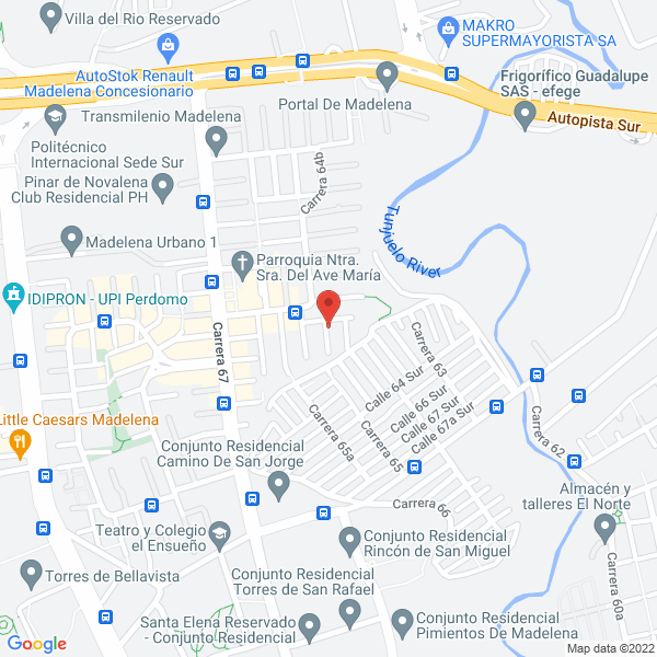 Mapa de Casa De La Malla Deportiva