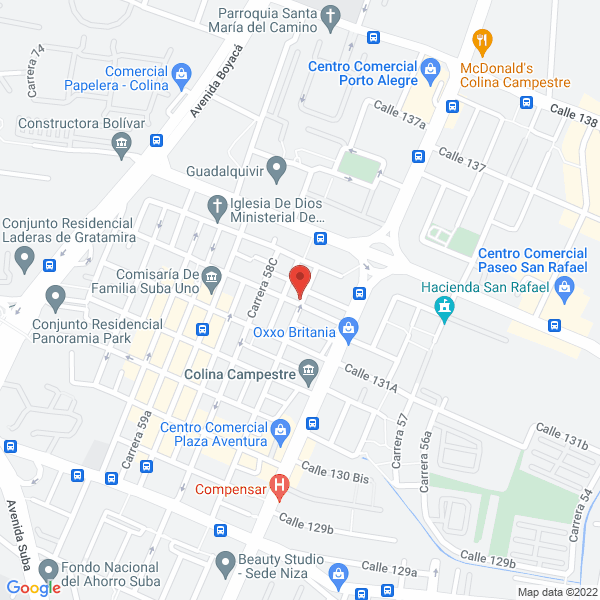 Mapa de Limpertex Ltda.