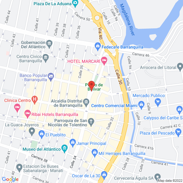 Map of Cooperativa San Pio X Coogranada