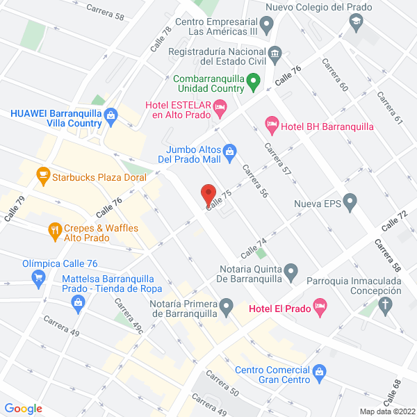 Map of Fuentes Gonzalez Yolanda