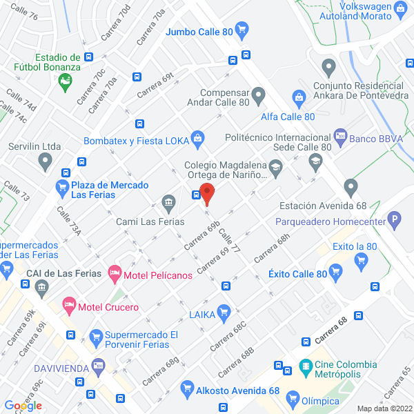 Mapa de Almavi Ltda.