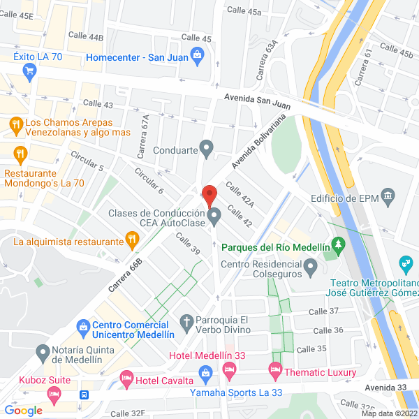 Mapa de Sincroelectro