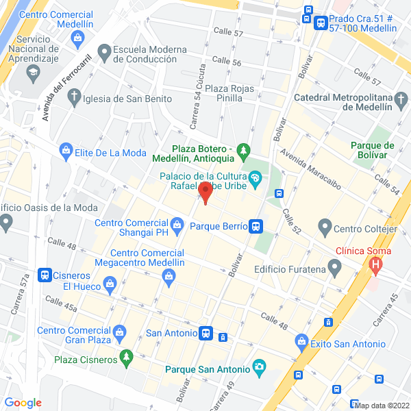 Mapa de Papelería Boyacá