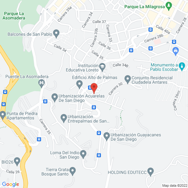 Mapa de Parroquia De Nuestra Señora De Loreto