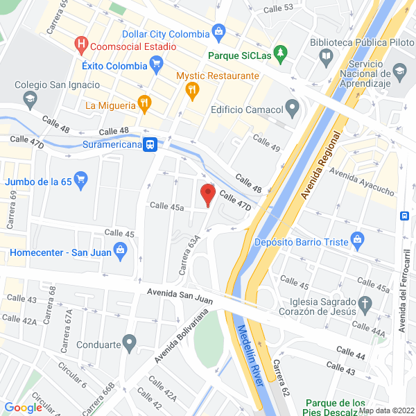 Mapa de Somos Puertas S.A.S.