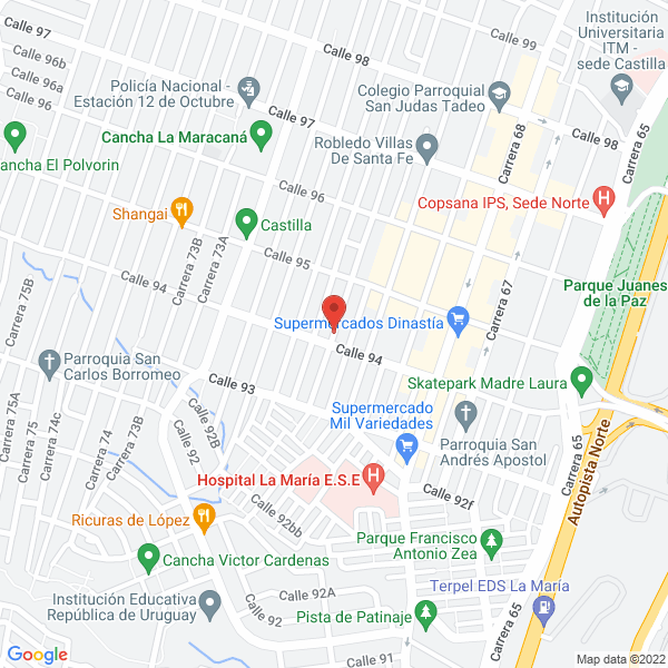 Mapa de Surtipesas Y Accesorios S.A.S