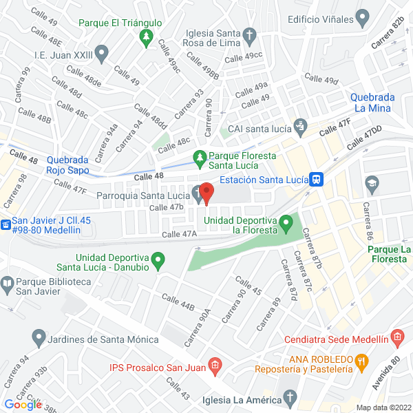 Mapa de Manuela Muñoz Beauty Salon