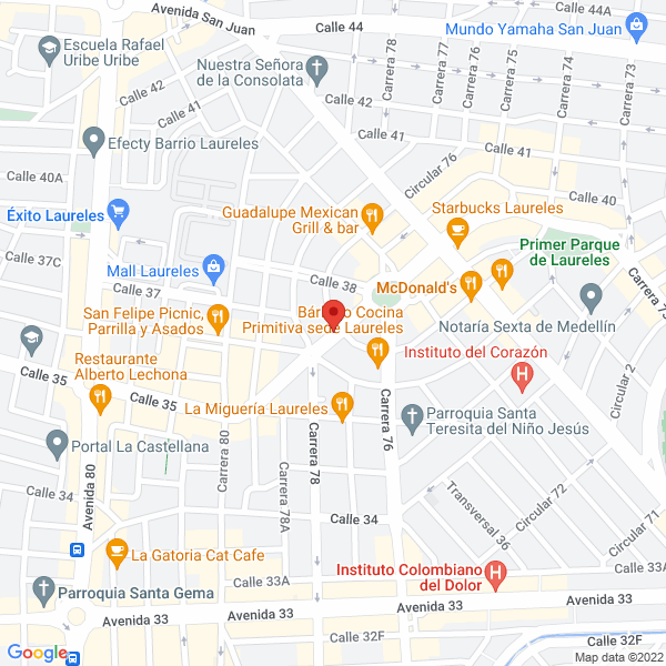 Mapa de Santa María Compañía Y Bienestar