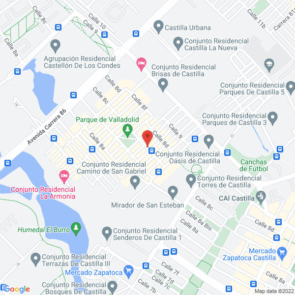 Mapa de Canalumin Sas