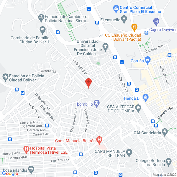 Mapa de Infinity Dailywin Pérez - Quiero Clientes