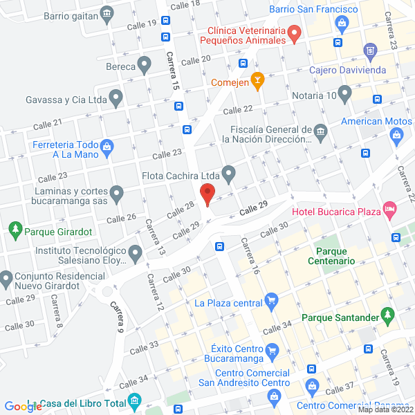 Map of Consultorio Los Médicos