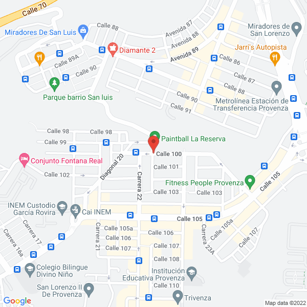 Map of Producciones Rip