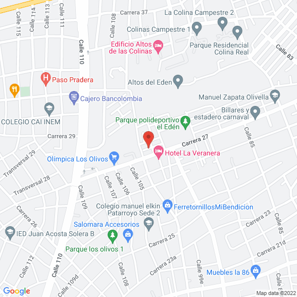 Map of Tienda Las Dos Y