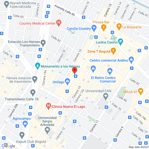 Mapa de Serficon