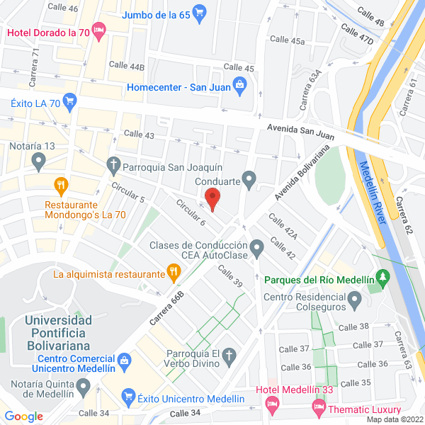 Mapa de Á Coté Café Cultura