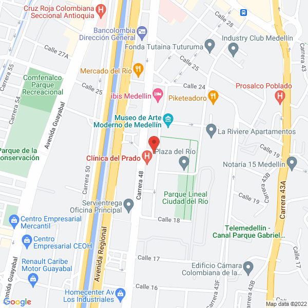Mapa de Grupo Empresarial Biofisik