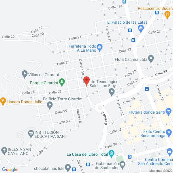 Map of Baterías La Gran Chispa