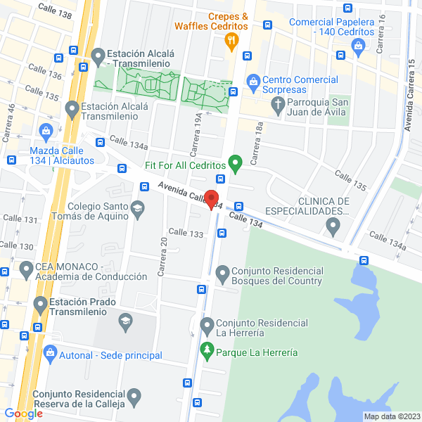 Mapa de Peluqueria Y Estética Fascinacion