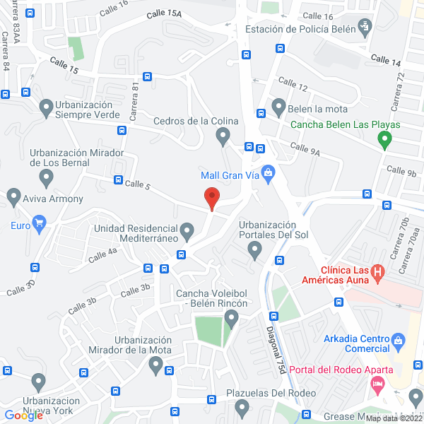 Mapa de Wf Mantenimiento Service Sas