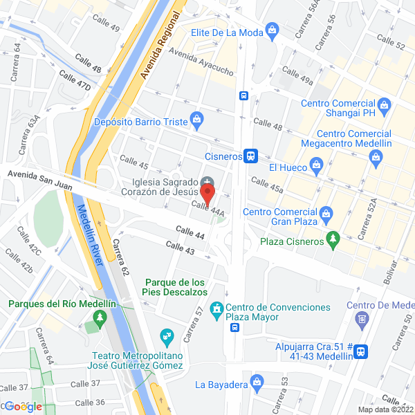 Mapa de Laboratorios Cosmo Diesel Ltda.