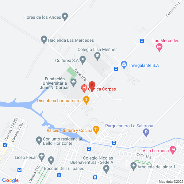 Mapa de Cimentaciones De Colombia