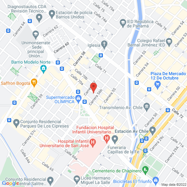 Mapa de Fábrica Saunas Mart Ltda.
