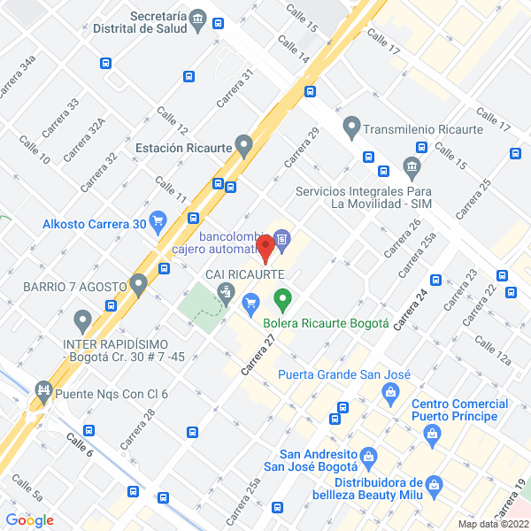 Mapa de Sygnus Publicidad