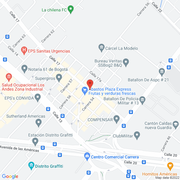 Mapa de Serviyá Cerrajería Y Extintores