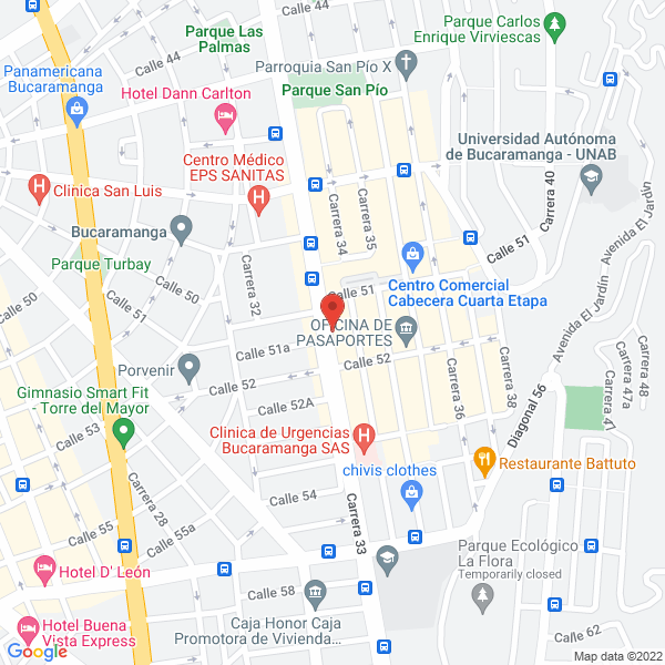 Map of Escuela Formadora De Baristas