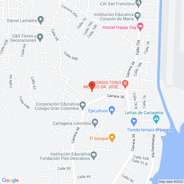Map of Drywall Ag - Quiero Clientes