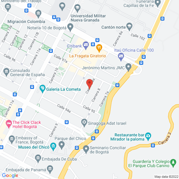 Mapa de Asesorias Administrativas