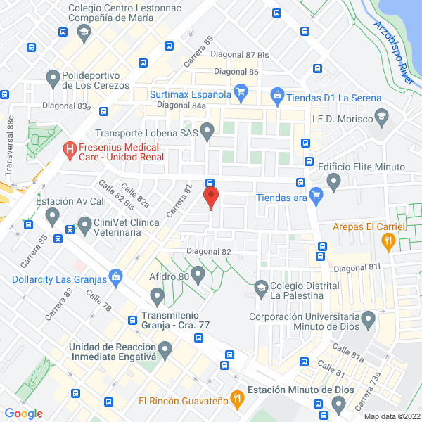 Mapa de Fundacion Museo Casa Memoria Dabeiba