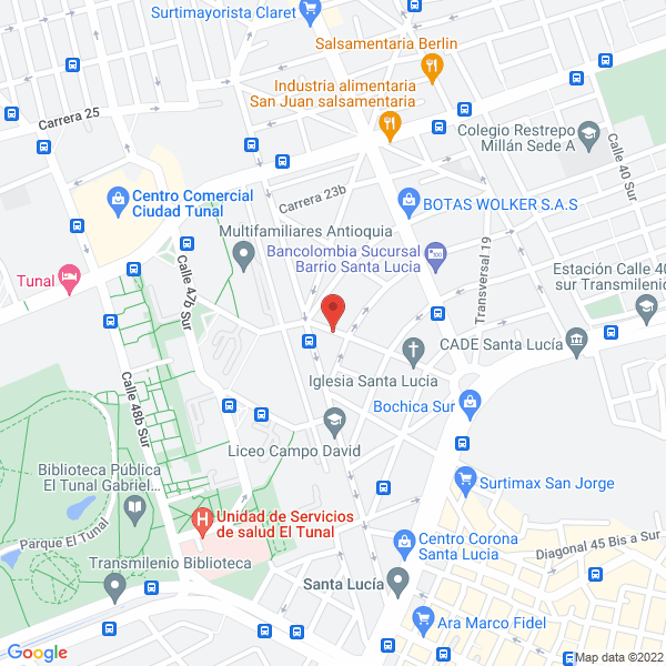 Mapa de Merque Todo La 44